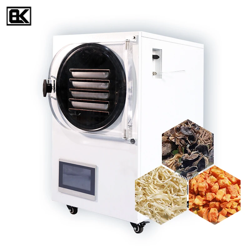 Reasonable Price freeze dried instant tea longan radish juice powder cabbage fruit potato mini home freeze drying machine//