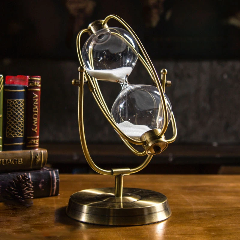 Vintage Crystal Hourglass Home Creative Crystal Decorations Reloj De Arena De Cristal Vintage Sablier En Cristal Vintage