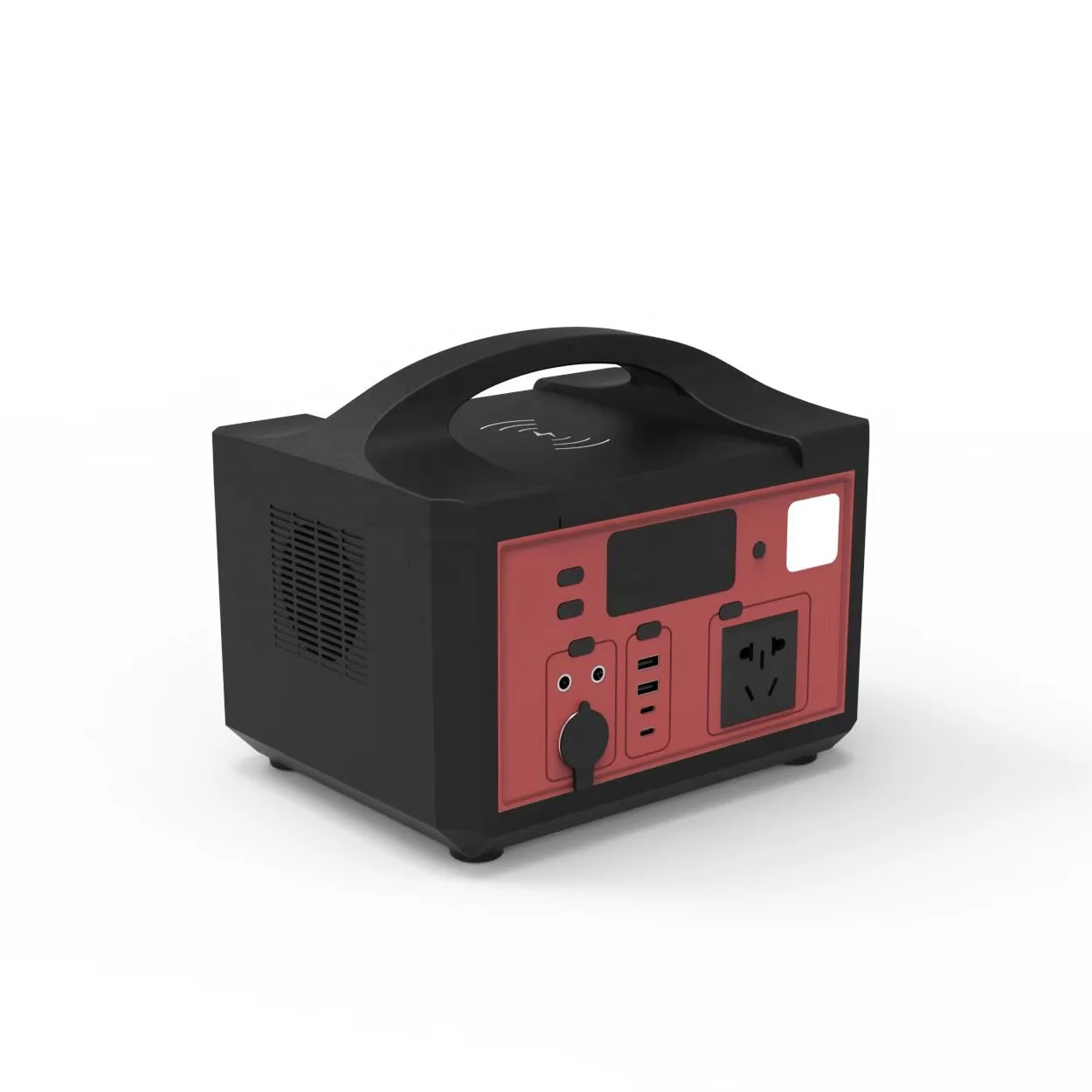 color customized outdoor camping 500w charging LifePO4 battery energy mobile solar power generator banks portable power station