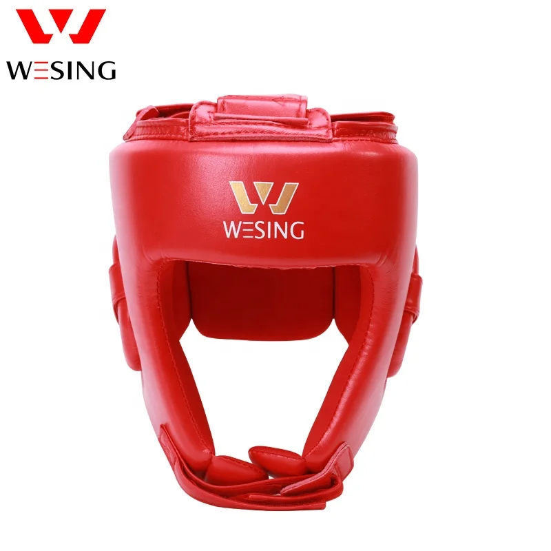 Wesing IBA Approved Boxing Headgear Microfiber Leather Boxing Head Guard