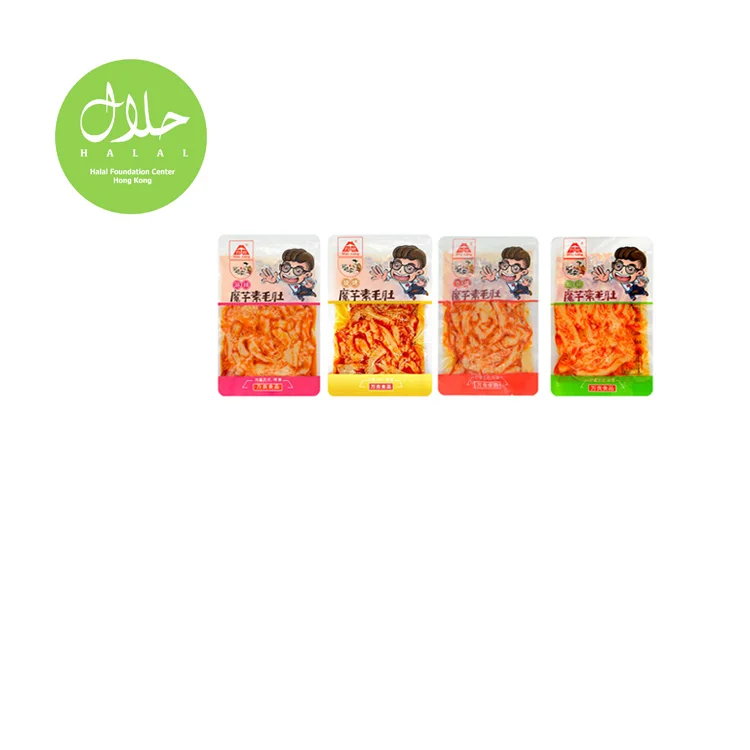 Good Quality Vegetable Belly Konjac Spicy Konjac Snack 5KG In Bulk