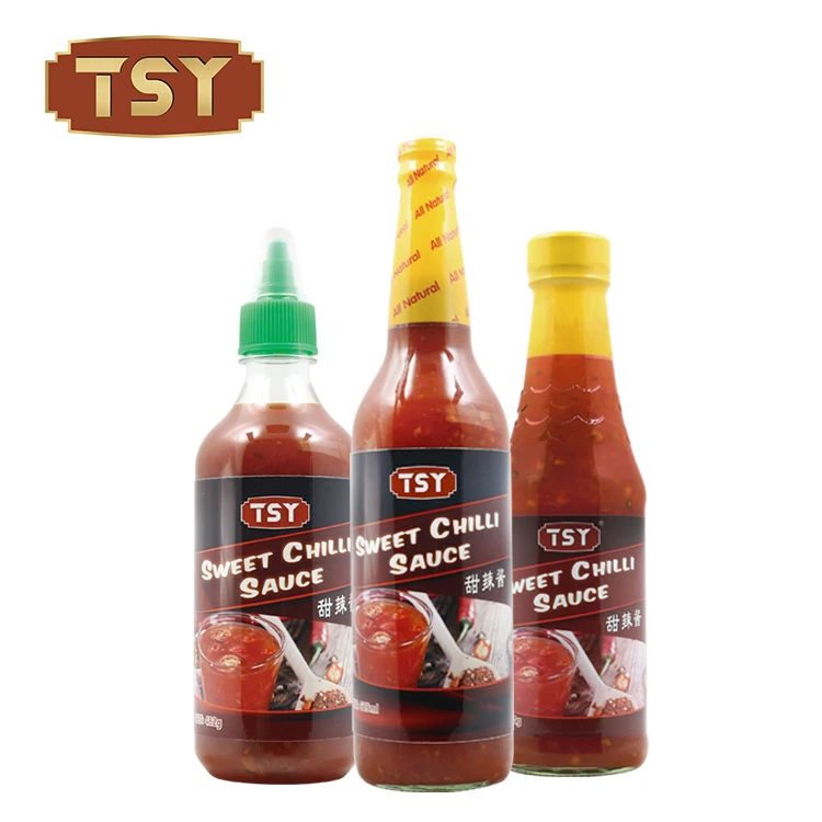 Wholesale Food Restaurant Seasoning Chili Sauce Plastic Bottle Sweet Chili Sauce For Supermarket