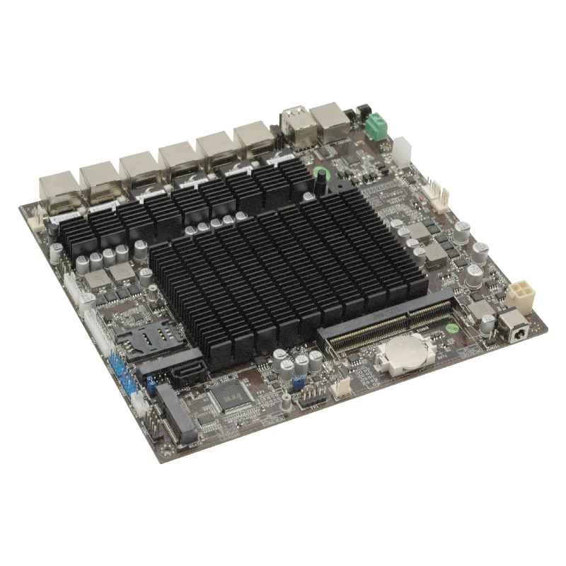 Network Security Management server Intel Atom N2600 motherboard with 6 LAN GPIO port