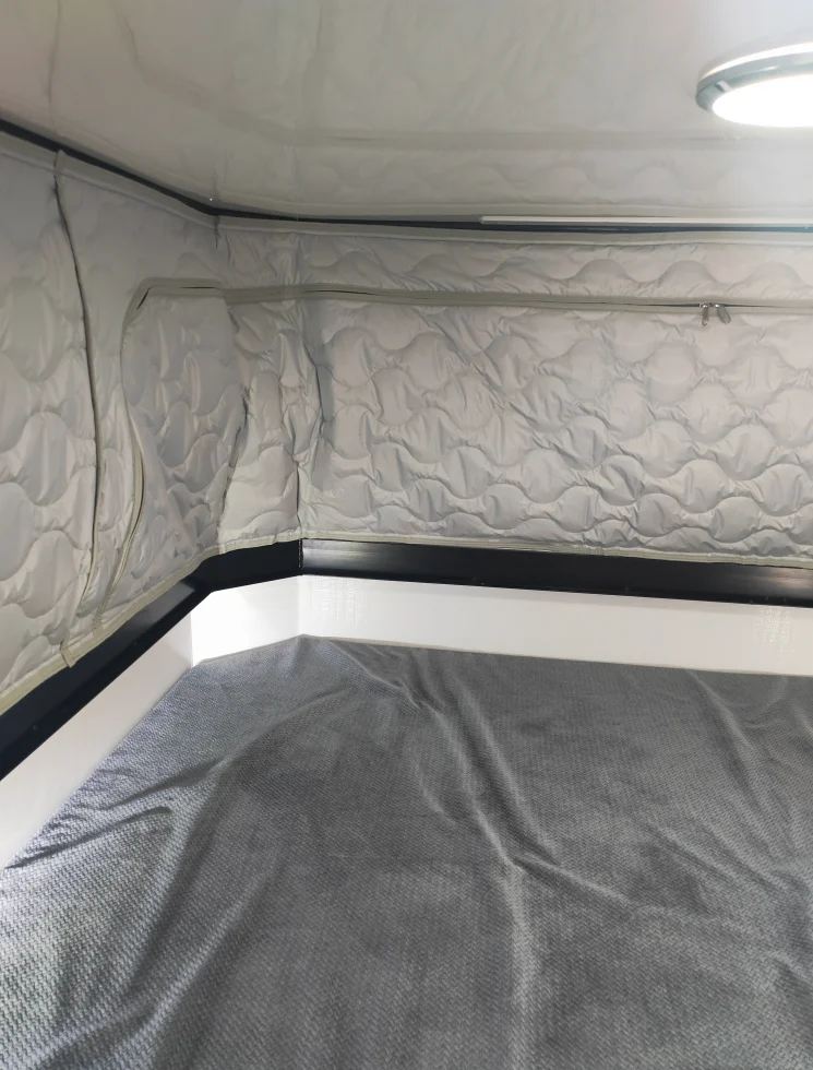 Wholesale Rongtou Pickup Box Camping Trailer Luxury Mobile Off-Road RV For Sale Mobile Off Road Travel Caravan Pickup RV