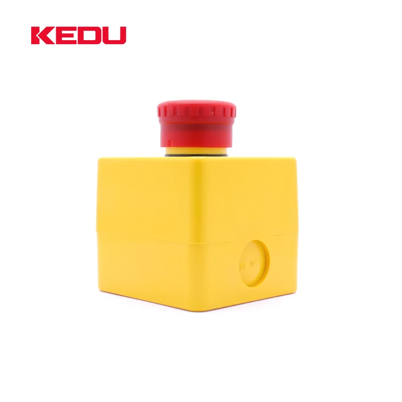 KEDU HY57 high quality emergency stop push button switch box