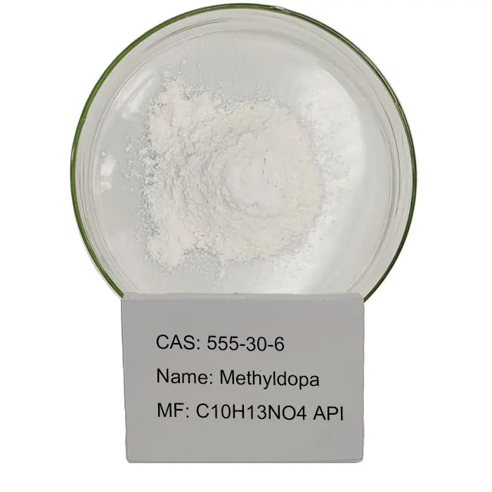 555-30-6 Метилдопа API активные фармацевтические ингредиенты косметического класса альфа-Метилдопа