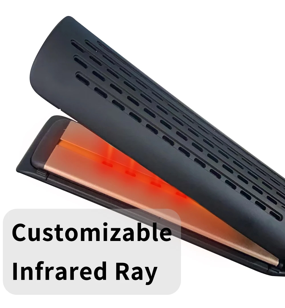 Hair Straightener Hair Curler Airflow Cold Wind Sets the Shape Infrared Ray Customized Factory Wholesale