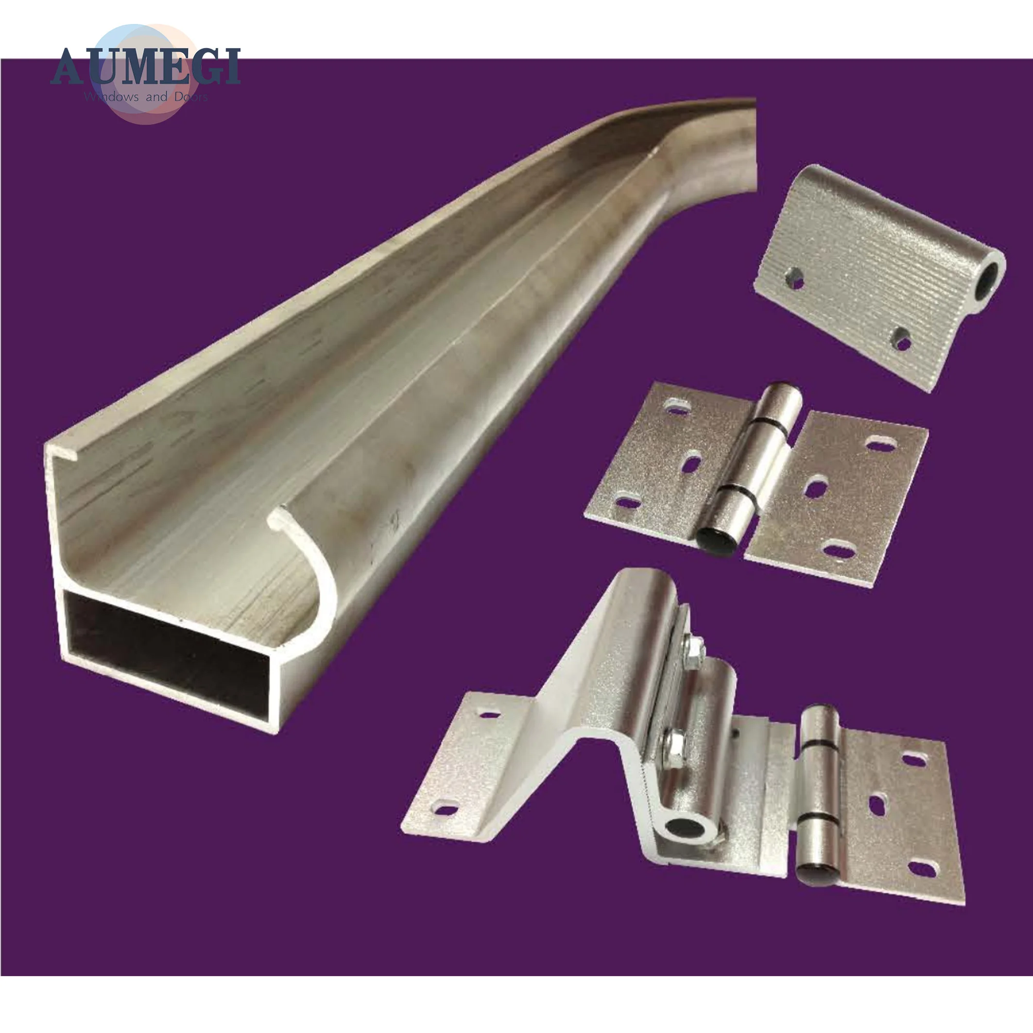 Aumegi Restaurant Sectoral Garage Doors Outward Forlding Garage Door Residential 2 Car Garage Door Insulated