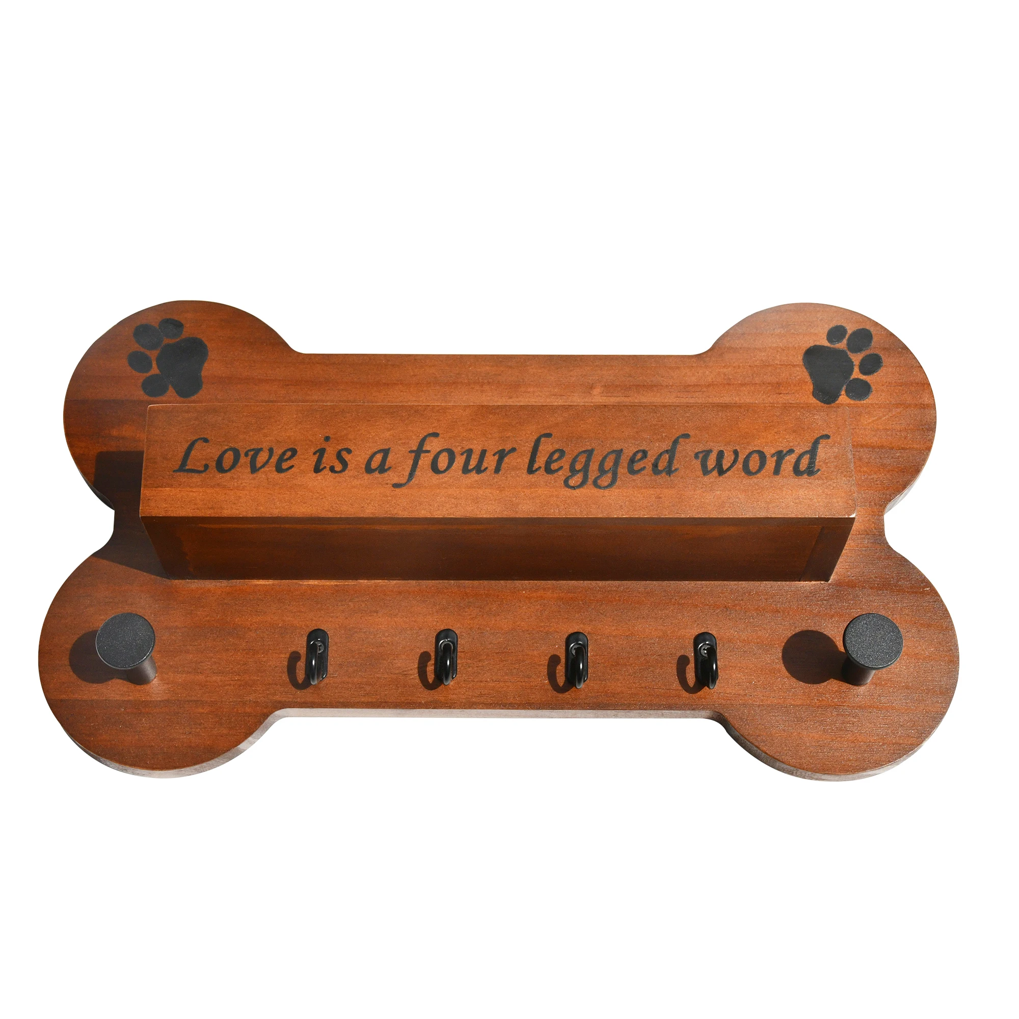 Держатель для ключей деревянный держатель настенная деревянная полка домашнего декора