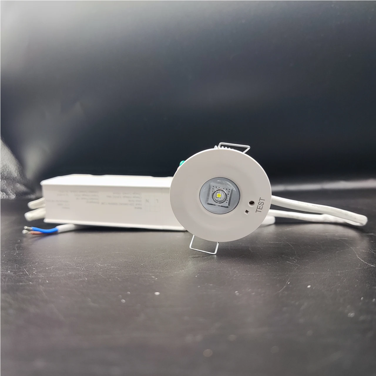 3 Hours Emergency Recessed Mounted Downlight  LED Emergency Downlight With Battery Backup For Power Failure