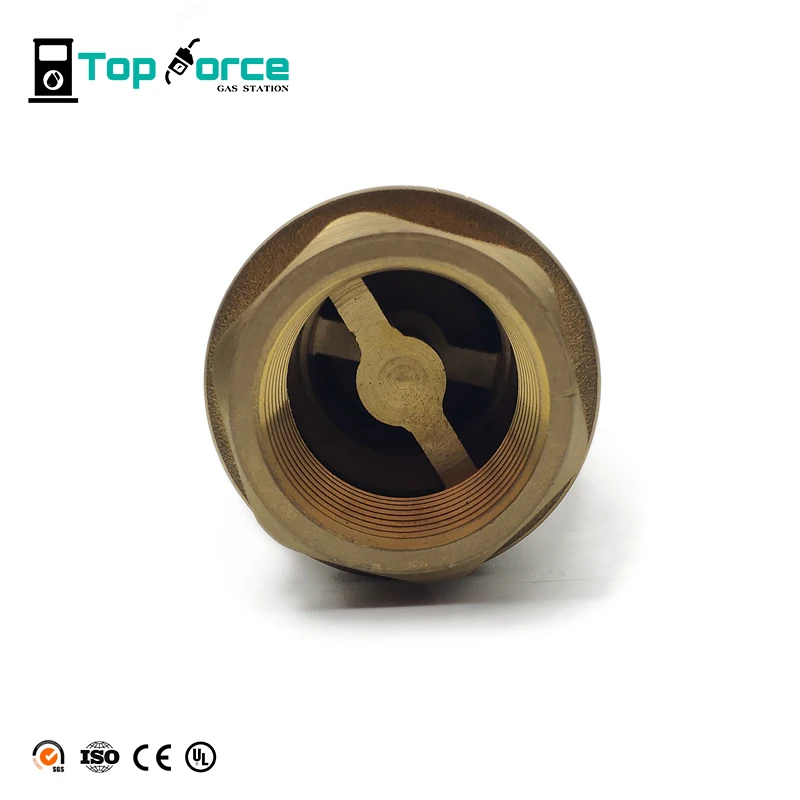 
Bottom check valves Double Poppet Brass Foot Valve for Fuel Dispenser 