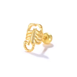 CANNER 2021 Special Design 925 Silver Women Ear Studs Body Piercing Jewelry Scorpion Earrings