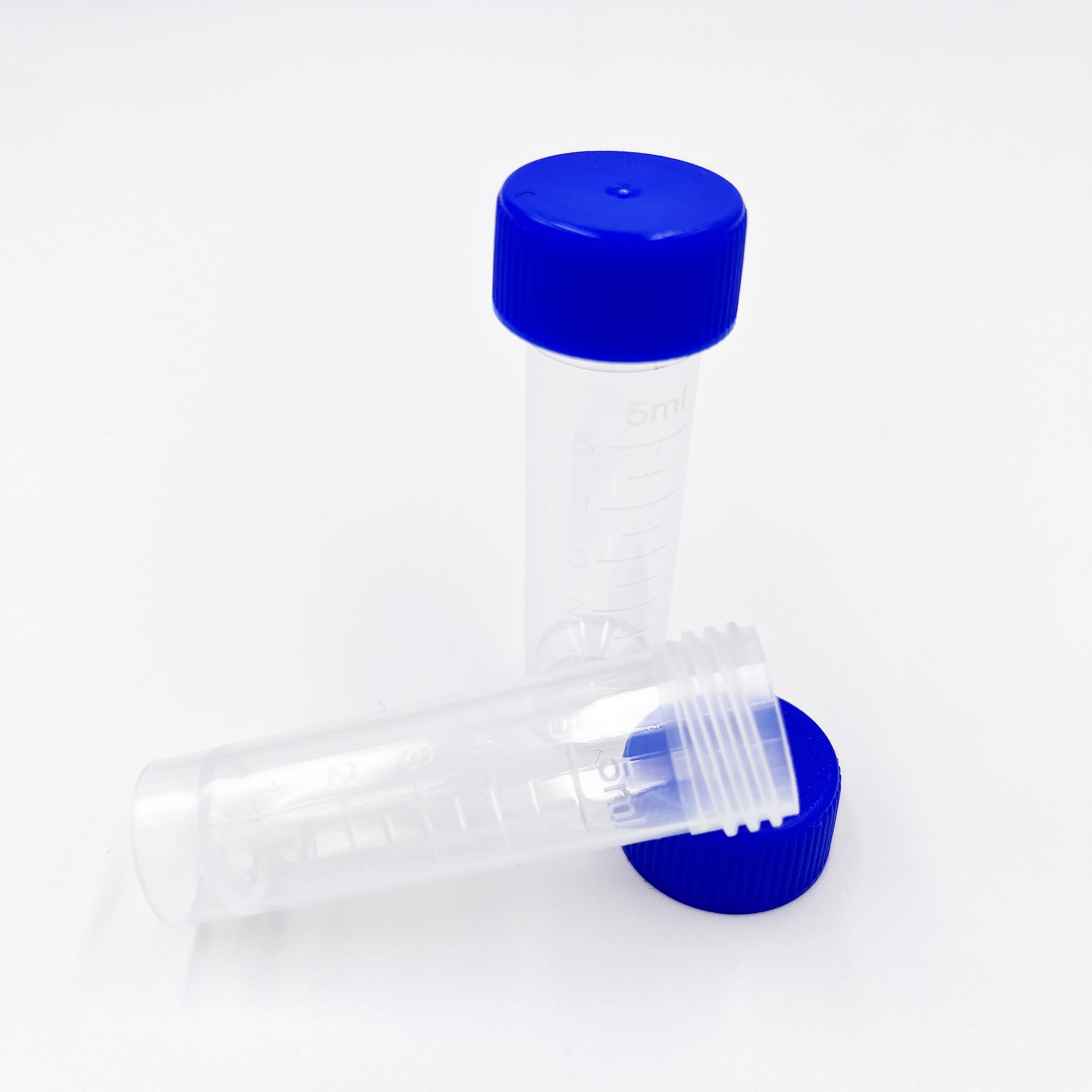 50ML PP Material Conical Bottom Centrifuge Tube ,Sterile Laboratory Transparent Free-standing Disposable Centrifugal Tubes