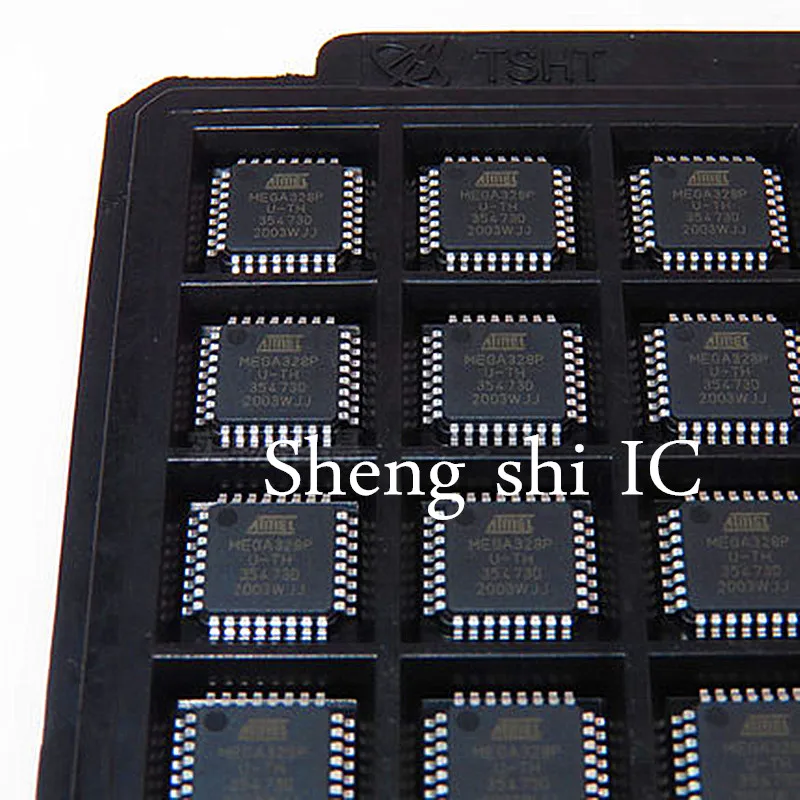 New IC  MCU microcontrollers standard and specialty  ATMEGA328P-AU ATMEGA328