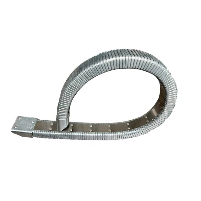 Totally Enclosed And Nice Looking DGT Type Conduit Shield Stainless Steel Energy Chain Made By China Supplier