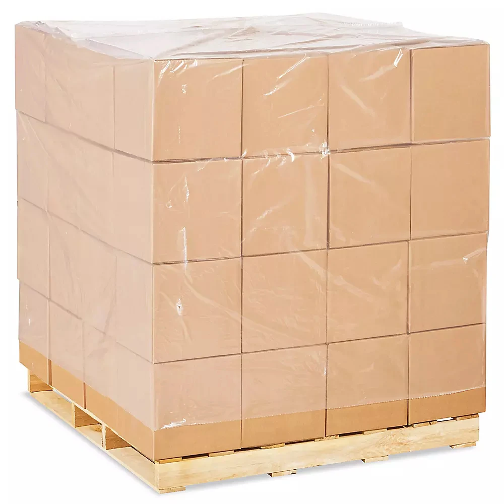 Reusable waterproof insulated plastic pallet covers with customized sizes and thickness