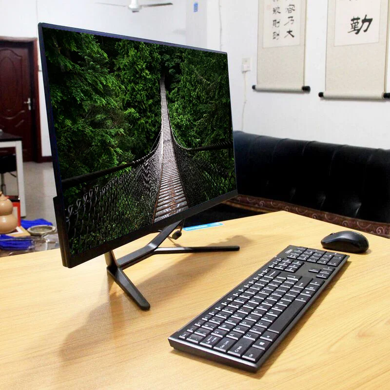 23.8 inch full HD Core i9 desktop laptop touch screen computer all in one pc