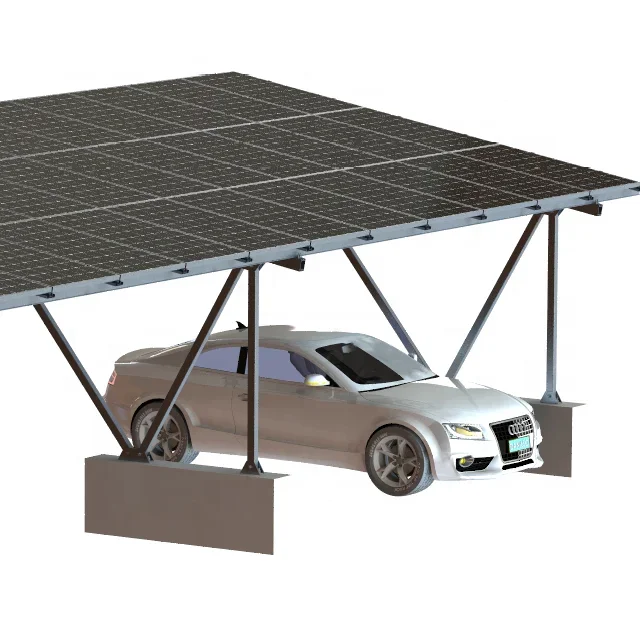 Cantilever Steel Waterproof Aluminum Car Solar Panel Mounting Structure Solar Carport Parking For Parking Lot