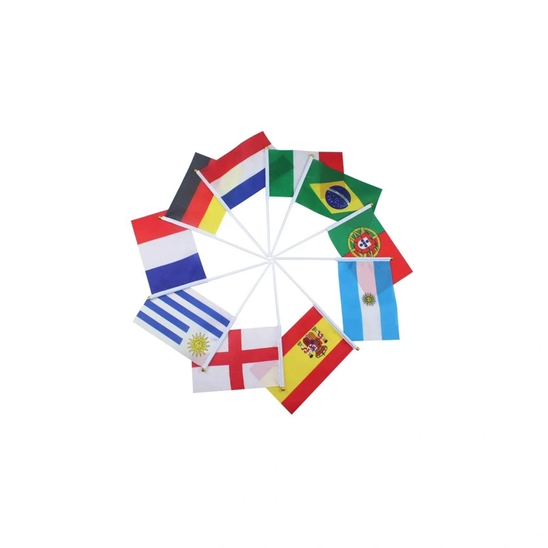 national flags customer size hand flags