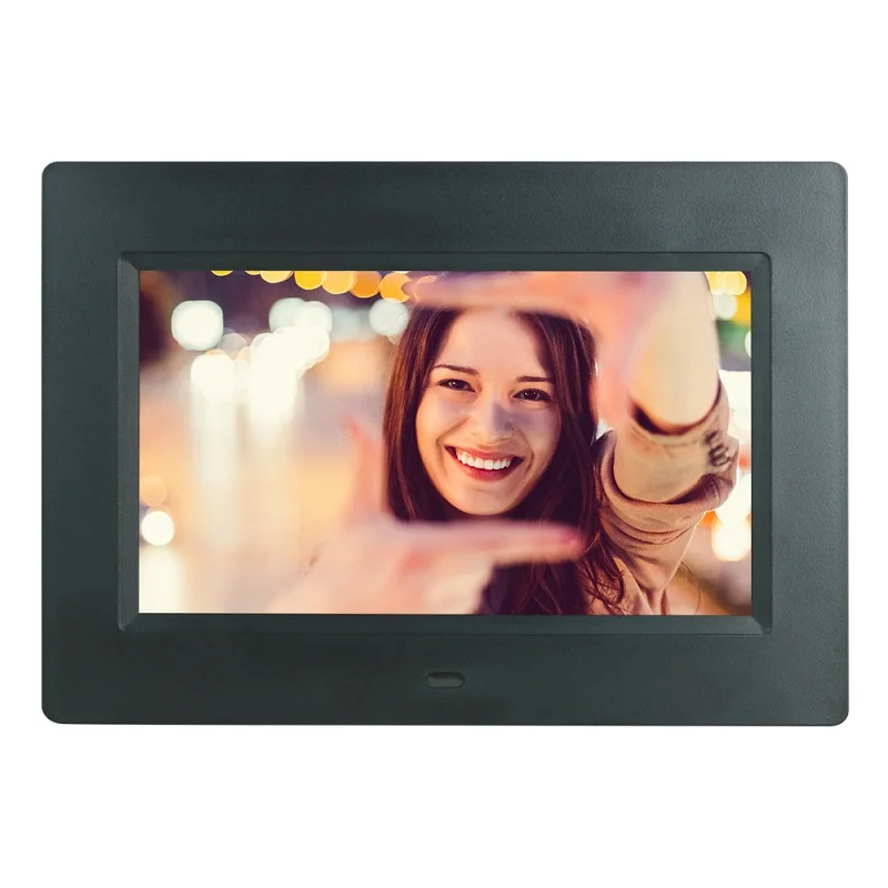 Somy Custom 7 Inch Plastic Sex Video Free Download Cute Mini Digital Photo Frame
