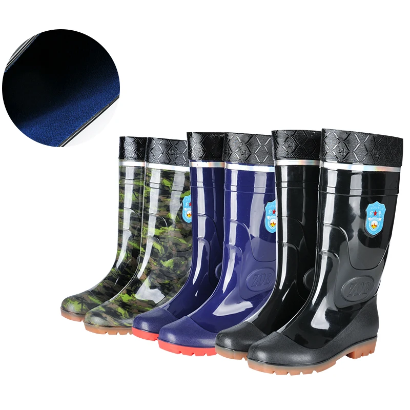 Светоотражающая обувь из пвх, светящаяся в темноте, резиновая прозрачная водонепроницаемая мужская обувь для дождя на заказ