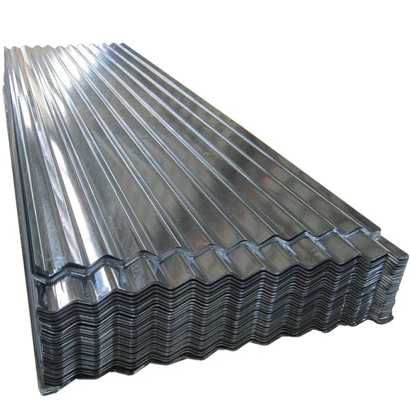 Factory Wholesale Tin Roof Panels Corrugated Metal 4x8 Galvanized Roofing Sheets Lowes With Anti-finger Surface