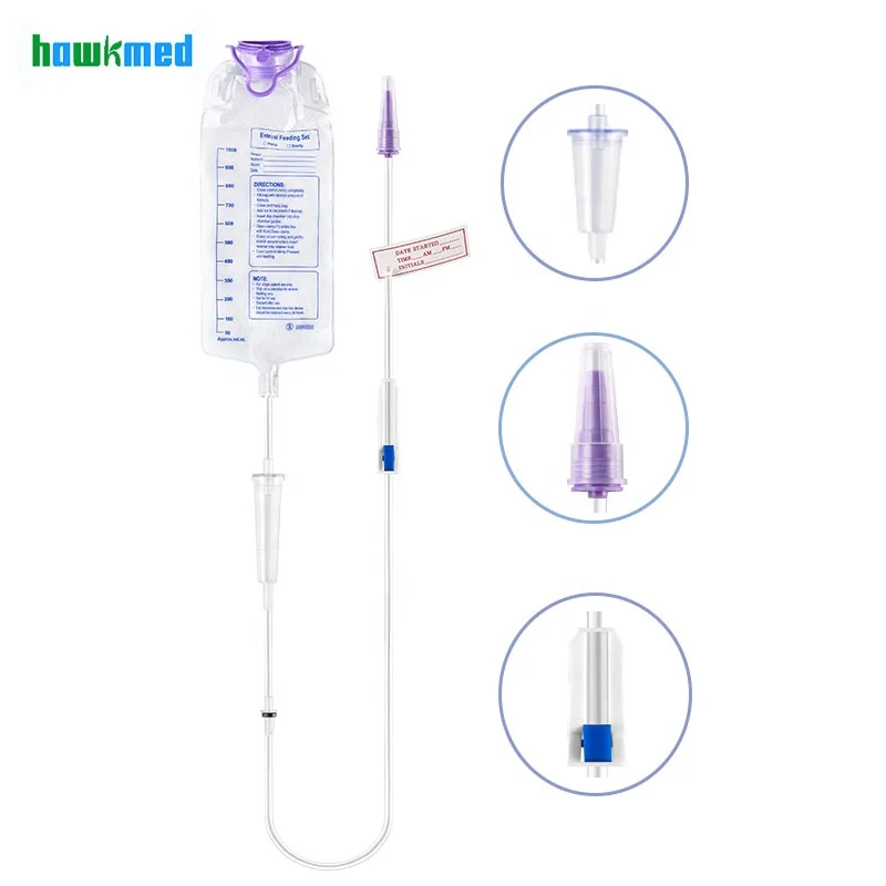 Disposable 350 1500 Ml Medical Infusion Bag Nutrition Transfusion Sets Infusion Device System Set