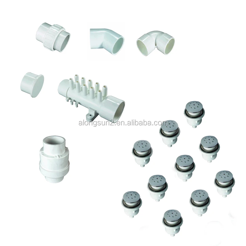 60-02 spa air jet kit spa  Stainless Steel air jet nozzle with  or without air blower