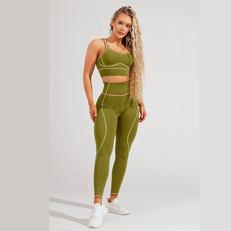 Rpet Plus Gym Dropshipping Modest Fitness Yoga Recycle Custom Wholesale Seamless Woman Activewear Set Manufacturer