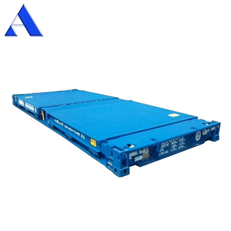 Brand New 20ft Flat Rack Containers with End Panel