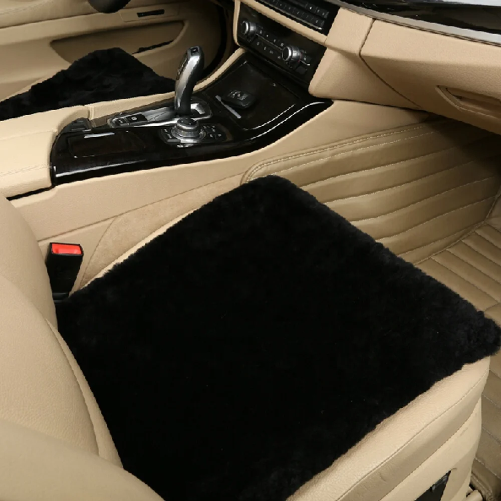 Shorn Hair Sheepskin Car Seat Cushions