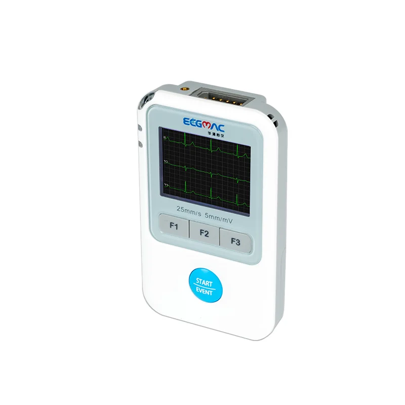 Hot sale analysis Software 12/3 channel 24 hours portable holter monitor ecg device