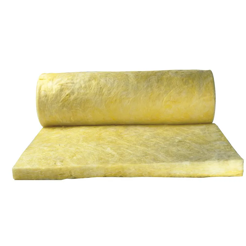 Cheap Mineral Wool Fiber Glass Wool Roll Soundproof Heat Resistant Thermal Insulation for Construction Sound Absorbing Underlay