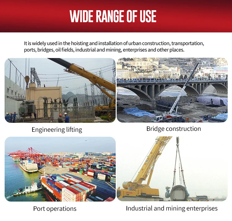 HENGWANG HW-16 16t 900 tyre hydraulic mobile truck crane