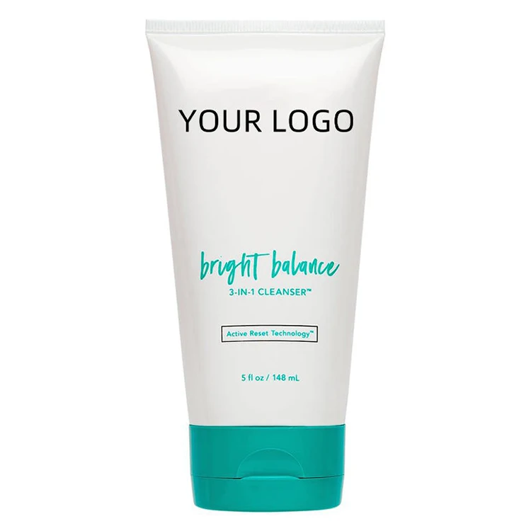 Oem Private Label Whitening Cleansing Milk Washing Face Organic Facial Cleanser Face Wash