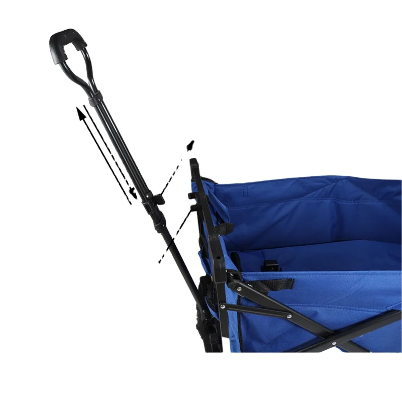 Top Quality Metal Heavy Duty Folding Steel Outdoor Beach Mesh Cheap Wagon Garden Tool Cart