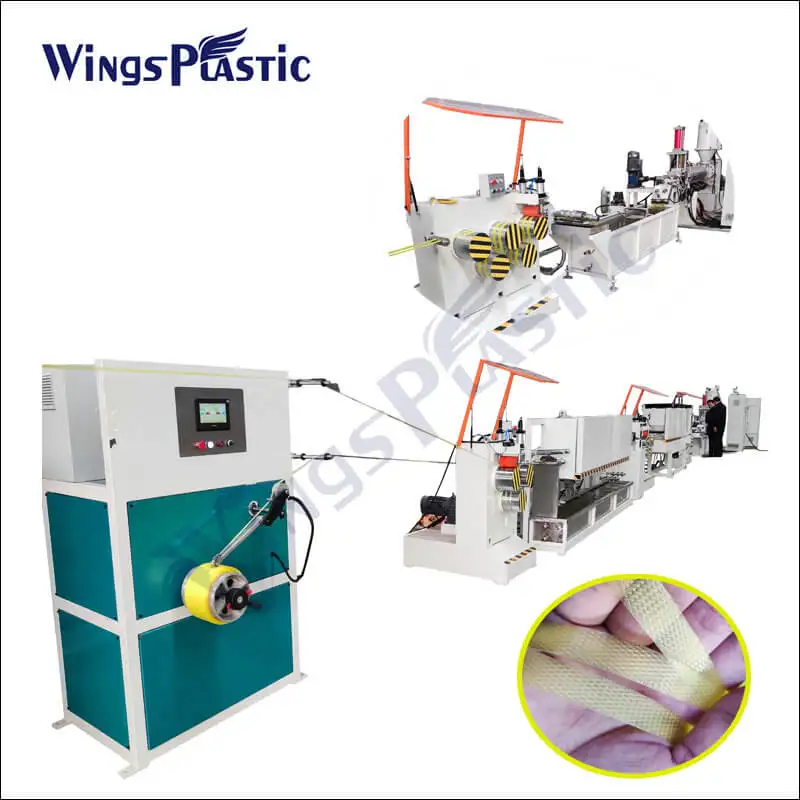 PP packing belt extruder machine pp strapping band extrusion line