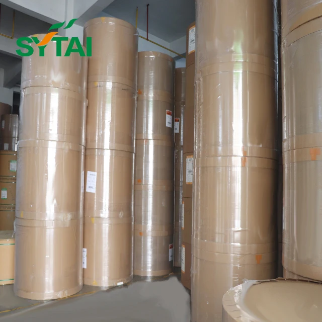 China Supply Kraft Paper For Cup Making Brown Slitted Paper Straw Material Cup Paper Roll
