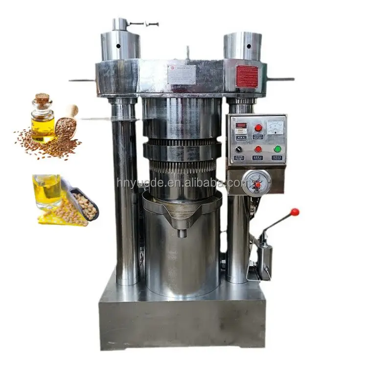 50KG/H Cocoa Almond Sesame Moringa Seed Oil Extraction Machine Oil Press Hydraulic Cold Press Oil Machine