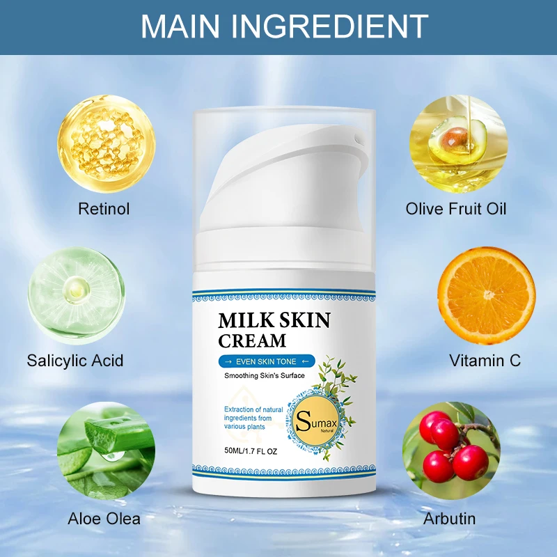 Sumax Skin Care Products Face And Body Whitening Cream 50g For Women