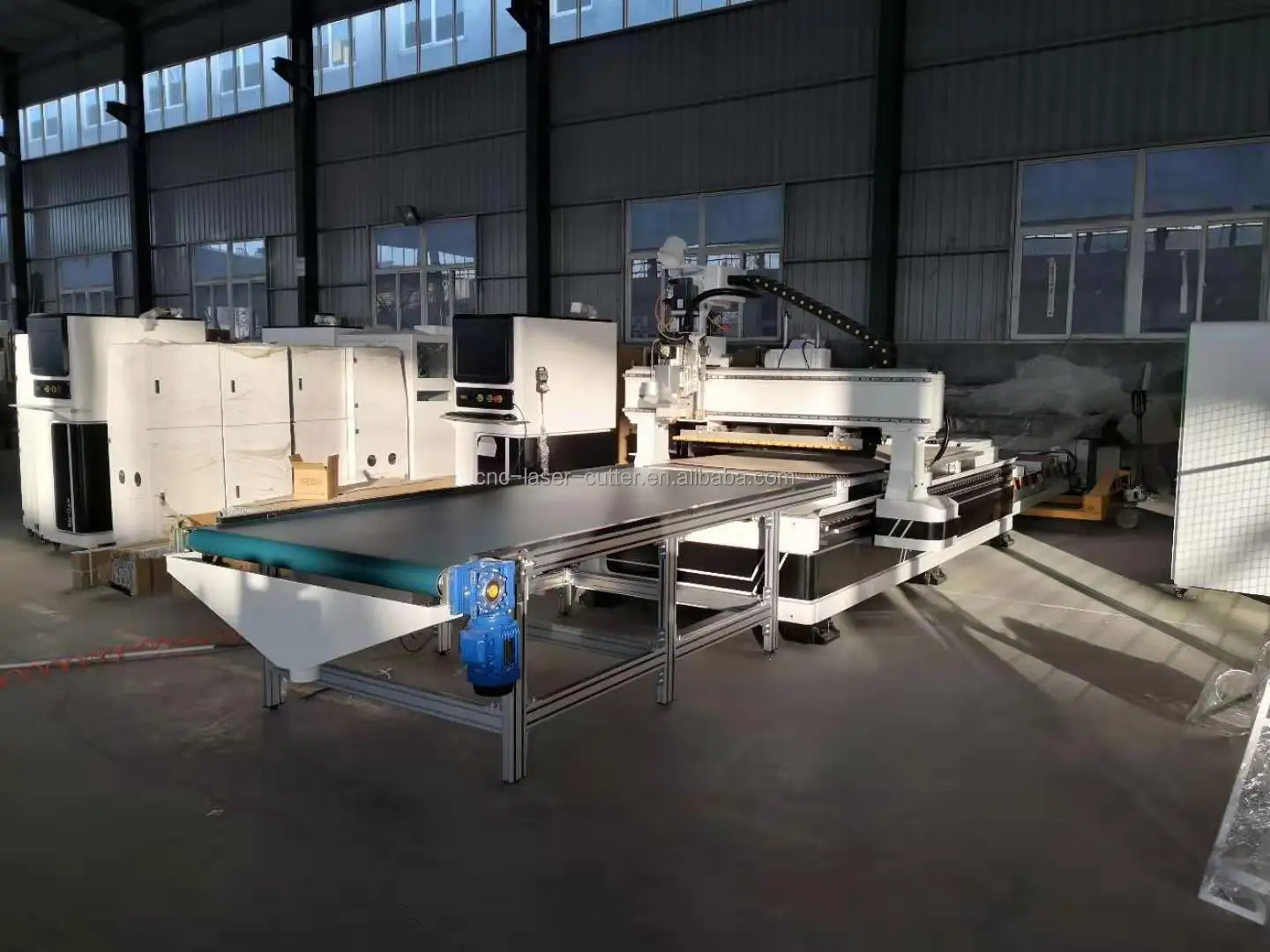 1325 cnc router atc nesting wood machine with auto loading unloading system for woodworking furniture making