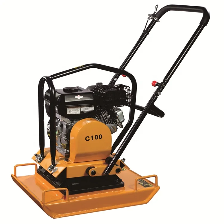C100 виброплощадки compactor бензиновый двигатель