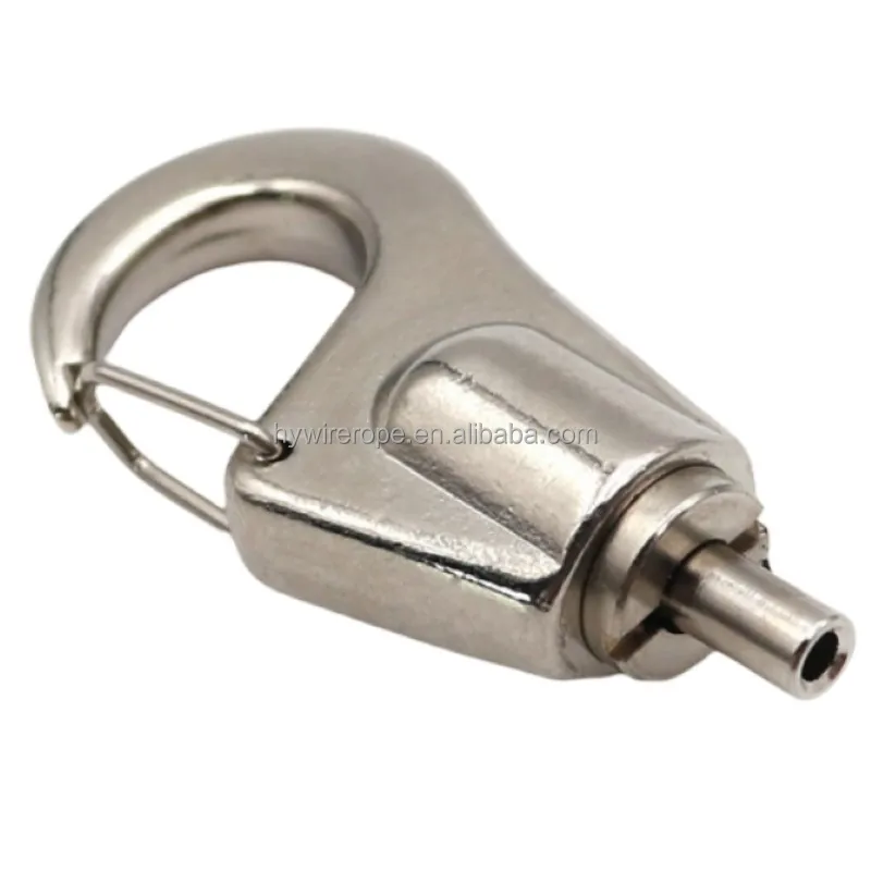 Adjustable Brass Cable Gripper With Safety Lifting Hook