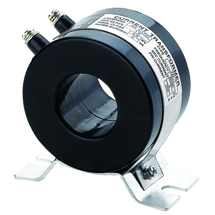 PR45 High Precision 0.55kg Round Type Rct Split Core Small Current Ring Transformer For Current Measuring