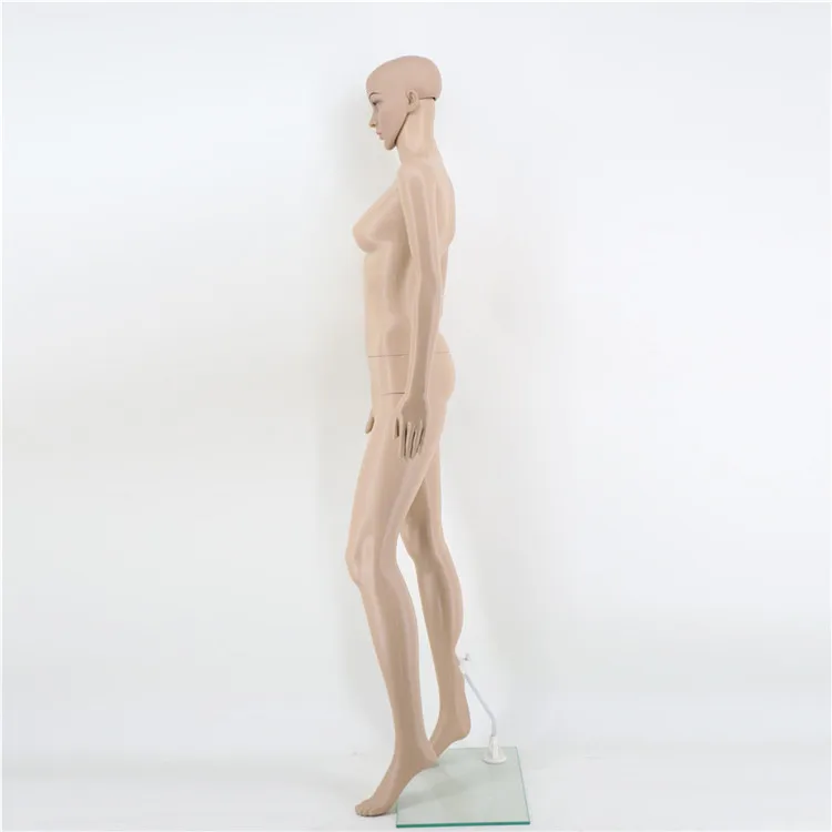 High quality plastic skin sexy nude female mannequin and cheap tall female mannequin