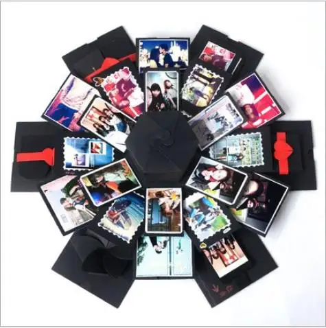  Небольшое количество заказов индивидуальный цвет и логотип напечатанная взрывобезопасная Подарочная коробка на день рождения