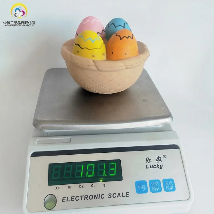 
Factory direct supply of interesting Easter gummy candy 12.3 * 9.5 * 10.5cm environmental protection soft candy licensed 