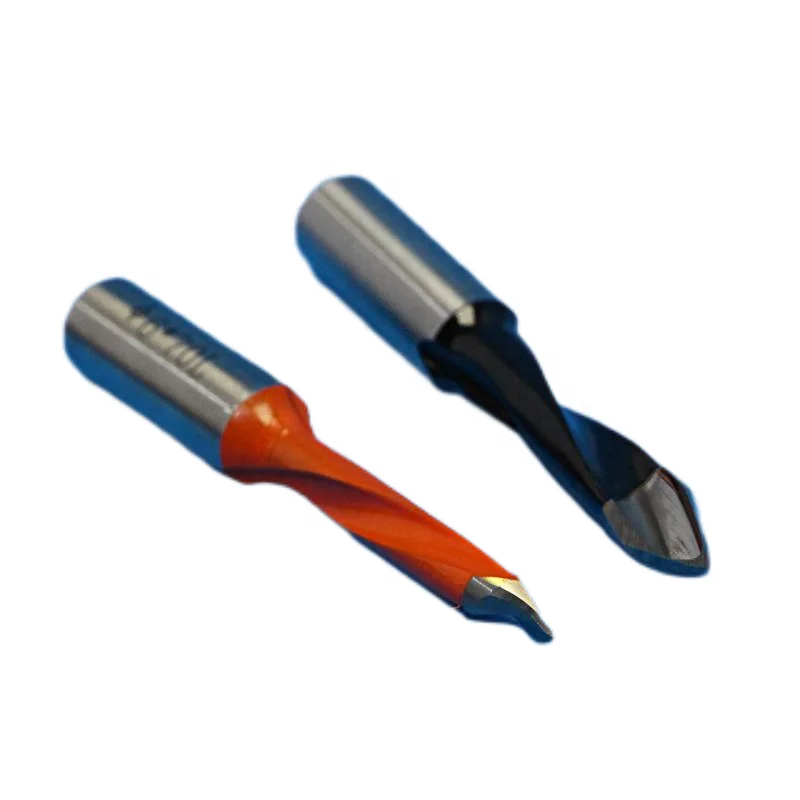 OEM furniture hardware tool  Tungsten Carbide left and right hand insert through hole V-shape drill bit