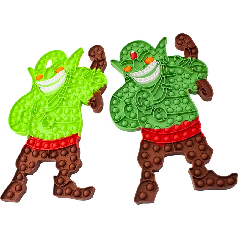 Hot Halloween Witch Shape Decompression Silicone Fingertip Toy Relive Stress Toy