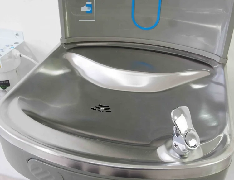 Stainless Steel Wall Mounted Water Cooler Dispenser with RO filter